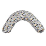 Baba - big flopsy? - coussin de grossesse et dallaitement - fleur de coton - 180 cm - jungle