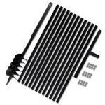 Bêche et tarière manuelle 120 mm avec rallonge mèche tarière 13 m Bêche et tarière manuelle 120 mm avec rallonge mèche tarière 13 m