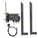 Bef carte sans fil intel ax200 5g wifi double bande bluetooth 5. 0 pcie avec antenne pour windows 10 ...