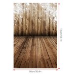 Bel - 7696830359185 - accessoires photo toile de fond de photographie de grain de bois vintage fond de ...