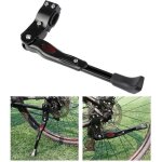 B�quille lat�rale - foxnovo - universelle - alliage daluminium - noir - pour vtt et v�lo de route