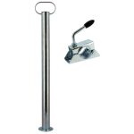 Gt market - b�quille de maintien � 48 mm avec collier de fixation - charge 150 kg