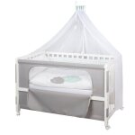Lit cododo roba happy cloud 60x120 cm - blanc / vert