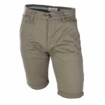 Bermuda chino venili coton stretch fermeture clair homme blaggio