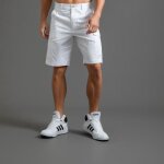 Bermuda homme cargo en coton - grande taille - casual t - blanc