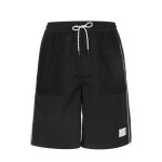 Bermuda - tommy jeans - homme - noir - taille �lastiqu�e - 50% nylon recycl�