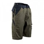 Bermuda de travail bicolore multipoche - metro - olive / vert us - homme