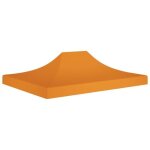 Best sale� toit de tente de r�ceptionauvent de remplacement toile de tonnelle barnum 4x3 m orange 270 ...