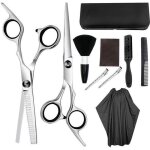 Set de ciseaux coiffure professionnel - bestope - 10pcs - acier inoxydable - tous types de cheveux Set de ciseaux coiffure professionnel - bestope - 10pcs - acier inoxydable - tous types de cheveux