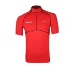 Veste de plong�e rashguard atoll homme - beuchat - lycra (upf 50 + ) - manches courtes - rouge