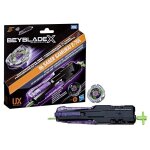 Beyblade x pack de lanceur victory avec toupie � rotation droite de type attaque toupies de combat d�s ...
