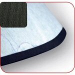 Graine cr�ative - biais adh�sif tissu noir