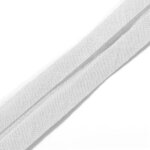 Biais repli� coton - prym - 40 / 20 mm - blanc - finitions couture et loisirs cr�atifs