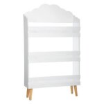 Bibliothèque - paris prix - nuage - 3 niveaux - 100 cm - mdf & bois - blanc Bibliothèque - paris prix - nuage - 3 niveaux - 100 cm - mdf & bois - blanc