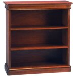 Bibus style louis philippe - pegane - rayons fixes - bois - laqu - marron