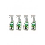 Bicarbonate de soude en gel - idal pour tout nettoyer du sol au plafond - lot de 4 - contenance 750ml ...