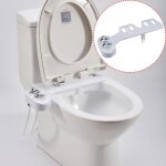 Bidet nettoyeur de toilettes kit douchette bidet pour wc buse double eau froide - chaude hygiène intime ... Bidet nettoyeur de toilettes kit douchette bidet pour wc buse double eau froide - chaude hygiène intime ...