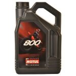 Bidon de 4l dhuile 2 temps motul 800 factory line off road racing pour moto cross tt