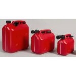 Bidon de carburant - non approuv� - 10 litres - indicateur de niveau - couleur rouge - poly�thyl�ne