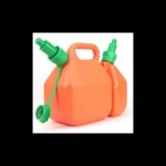 Bidon double 2 et 6 litres avec bec verseur auto - stop