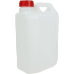 Bidon en plastique (pehd) pour usage alimentaire avec bouchon - 5l - linxor