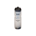 Bidon isotherme - zefal - arctica 75 - argent / noir - 750ml - isotherme 2h30