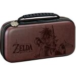 Pochette de transport - bigben - zelda breath of the wild - marron - nintendo switch lite - deluxe
