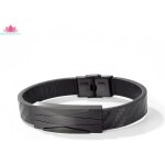 Bijoux bracelet hommes - bracelet en cuir en acier inoxydable pour homme simple � la mode