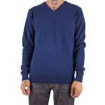 Bill tornade pull col v uni milano bleu marine homme