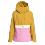 Billabong - manteau de ski - moutarde et rose - l - jaune - vestes doudounes &amp blousons femme
