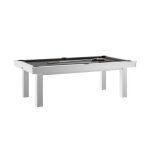 Billard - rene pierre - fabricant franais - lafite blanc drap slate grey + plateaux table