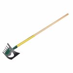 Binette duopro naturovert 16cm - leborgne - vert - outil 2 en 1 pour dsherber et ratisser