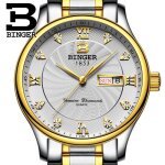 Binger® montre homme marque de luxe sport chronographe étanche double calendrier dateur superbe étanche ... Binger® montre homme marque de luxe sport chronographe étanche double calendrier dateur superbe étanche ...