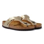 Mules - birkenstock - gizeh - gold - femme - boucle de serrage Mules - birkenstock - gizeh - gold - femme - boucle de serrage