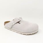 Birkenstock sabot boston suede nar - blanc Birkenstock sabot boston suede nar - blanc