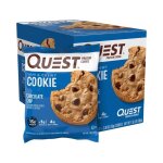 Biscuits prot�in�s 12x59g p�pite de chocolat quest nutrition proteine