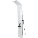 Blanc colonne de douche murale led panneau de douche design moderne 140 * 22 * 7cm Blanc colonne de douche murale led panneau de douche design moderne 140 * 22 * 7cm