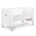 Blanka lit b�b� �volutif convertible en lit enfant 140x70 blanc