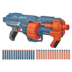 Blaster jouet - nerf - elite 2. 0 shockwave rd - 15 - bleu - orange - 30 fl�chettes
