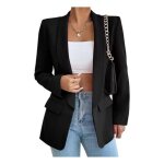 Blazer femme manches longues casual revers ol business veste costume devant ouvert manteau cardigan blazer ... Blazer femme manches longues casual revers ol business veste costume devant ouvert manteau cardigan blazer ...