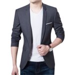 Blazer homme slim fit veste de costume hommeveste de smoking homme simple poitrine bouton pour mariage ...