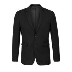 Veste de costume homme - sols - marius - noir profond - taille 52 - 66% polyester
