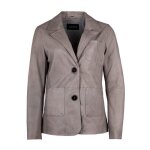 Blazer veste yucca smoke en cuir femme oakwood