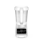 Blender chauffant moulinex soup et plus avec panier vapeur 1100 w argent et blanc Blender chauffant moulinex soup et plus avec panier vapeur 1100 w argent et blanc