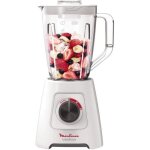 Blender mixeur moulinex blendforce 600w 2l - blanc - bol mixeur blender - fonction impulsion