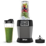 Blender - ninja - bn495eu - 1000 w - 2 x 700 ml - gris noir