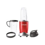 Mini - blender - nutribullet - pro 900 + - 900w - 2 tasses + 2 couvercles + anneau - rouge