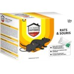 Blocs anti - rats et souris 300g - home defense - action radicale app�tant - r�sistant aux temp�ratures ...