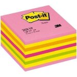 Bloc cube de notes post - it� - post - it - 76x76mm - 450 feuilles - n�on rose