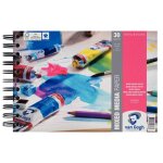 Bloc  dessin - van gogh - a5 - 30 feuilles - 300g - mixte